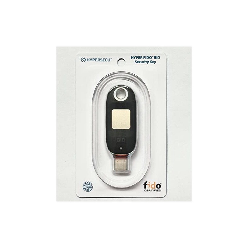HyperFIDO Bio FIDO U2F & FIDO2 Security Key with Fingerprint