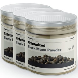 Puroganic Peruvian Black Maca Gelatin Powder, 3 pieces, 150g / 푸로가닉 페루 블랙마카 젤라틴 파우더, 3개, 150g
