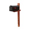 Architectural Mailboxes Cedar Deluxe Drive-in Cedar Wood Mailbox Post, Compatibility