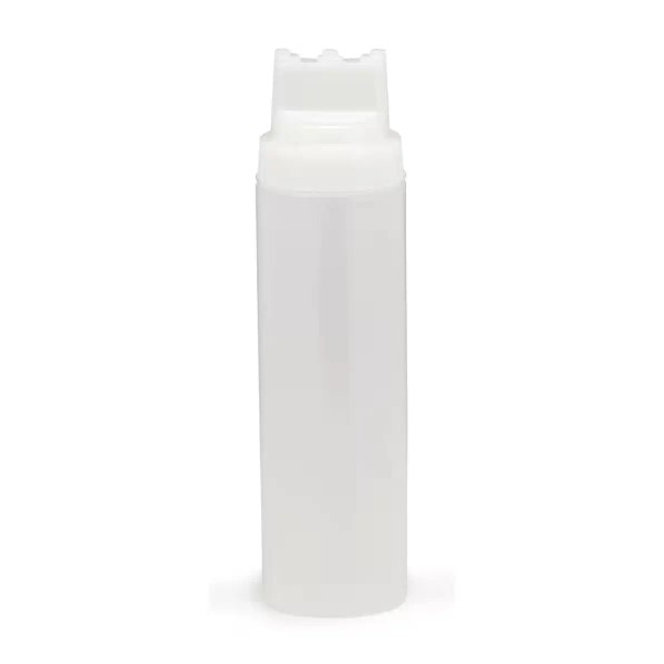 TableCraft 12463C3 SelecTop Wide Mouth Triple Tip 24 oz Squeeze