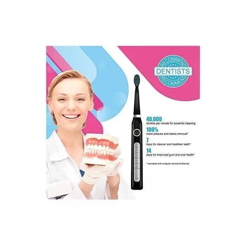 - Cepillo De Dientes Eléctrico Limpio Como Dentista Cepillo De