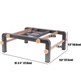 Baby Chick Roosting Perch Stand for Brooder and Coop Training (Square Tube)