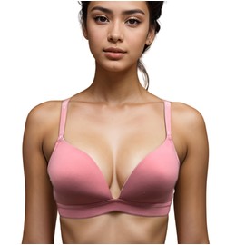 Women's 6 Pack No Wire Free Bra A-C Cup (42C)