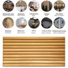 Dundee Deco 3D Wall Panels Wooden Effect - Cladding, Yellow