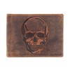 Jockey Club Genuine Leather Biker Wallet Horizontal Hunter Leather Wallet