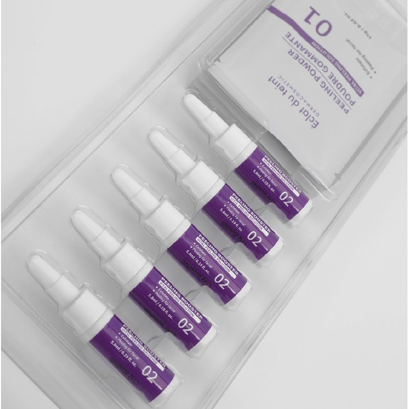 Eclat Dutin Vital Peeling Solution 1box 5ea 💜Vital Peeling Solution