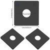 5 Pcs Escutcheon Plate Wall Split Flange 28mm/1.1inch Split Flange