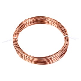 sourcing map Refrigeration Tubing 1.8mm OD x 0.8mm ID x 24.5Ft Length Copper Tubing Coil