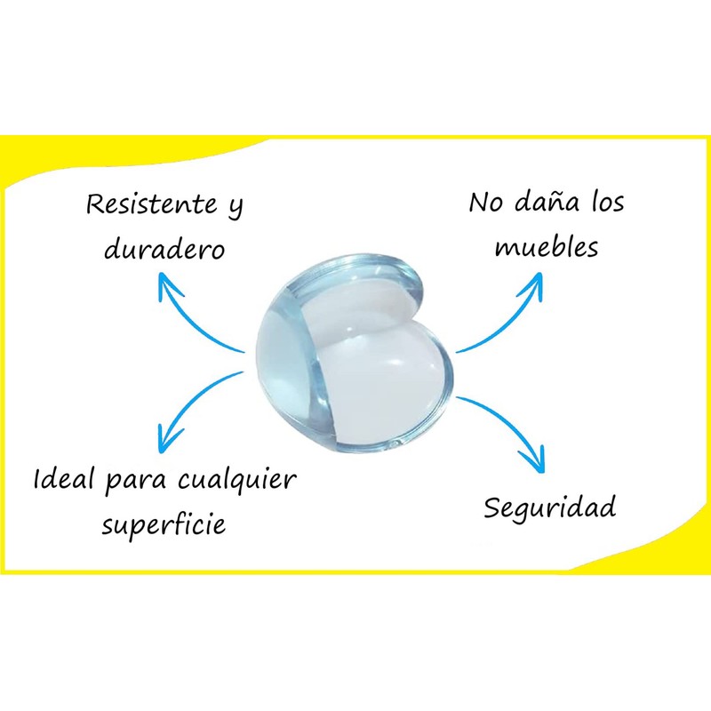 Protector de Esquinas para la Seguridad del bebé. Cubre Esquinas,