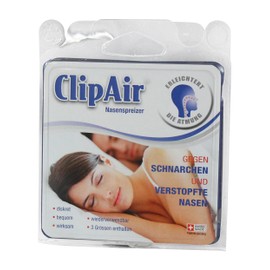 ClipAir Nasenspreizer gegen Schnarchen und verstopfte Nasen Set mit 3 Größen