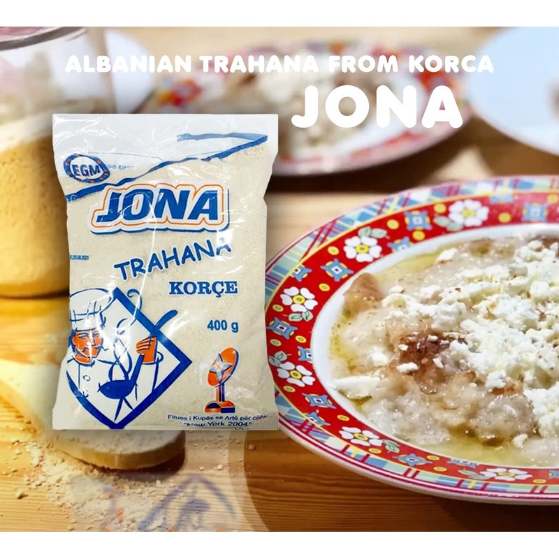 Jona EGM Albanian Trahana from Korca 370g Handmade Sour Trahana