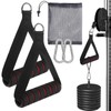 Workout Handles, Replacement Exercise Band Handles - Cable Grips Attachments,