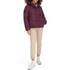 Dockers Women's Water Resistant Quilted Bubble Puffer Jacket with Hood,