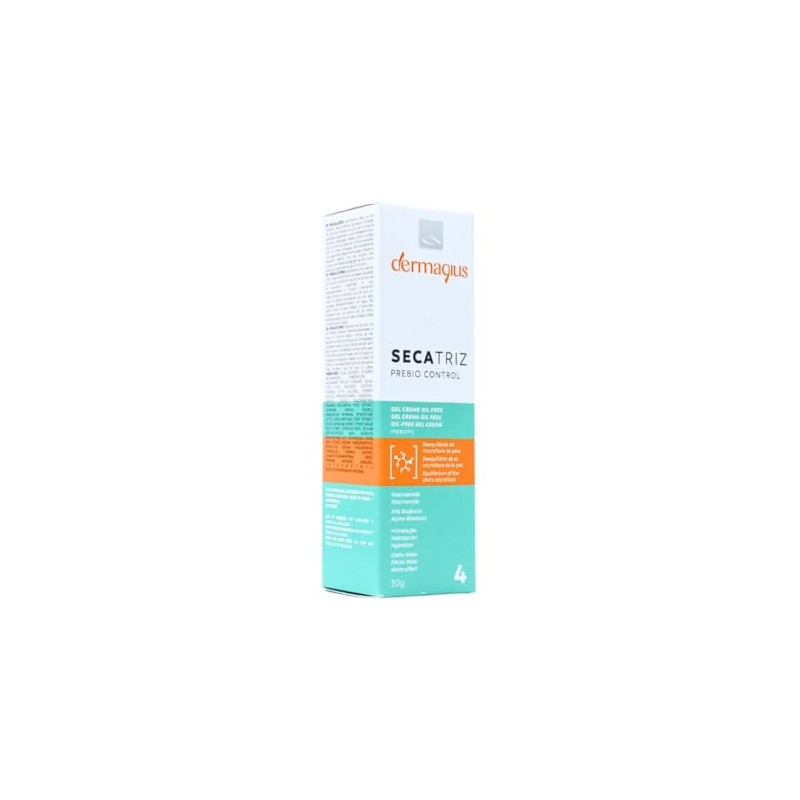 Secatriz Prebio Control Gel Crema Facial 30g Hidratante Matificante Prebióticos