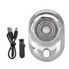 Electric Beard Clipper Men Mini Beard Trimmer Stainless Steel Digital
