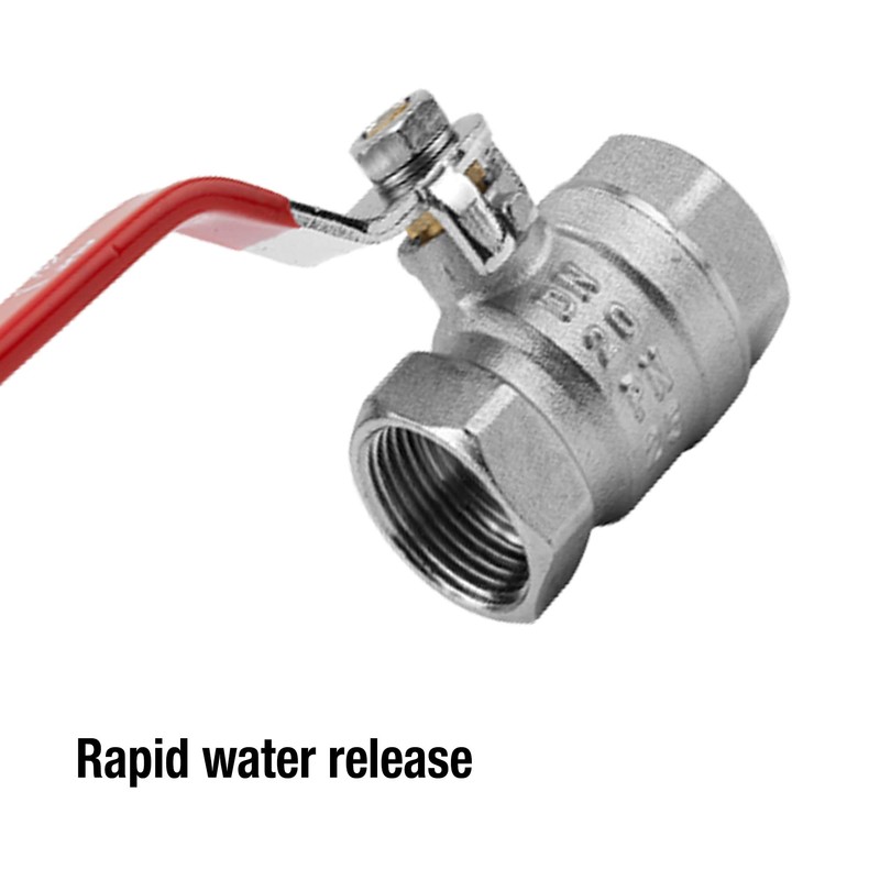 Gardena Ball Valve: Outlet Valve for Indoor and Outdoor Use,