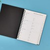 Nokingo Spiral Password Book with Tabs - 5x7 inch Password