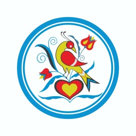 Unbranded Pennsylvania Dutch Hex Sign - Design 10 - Wall Decal - Indoor or Outdoor Use - 28"