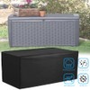 COOSOO Cubierta para caja de cubierta, impermeable, resistente, para patio,