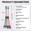 KNMIPJD Solar connectors Tool-Free Solar Cable connectors Solar Connector for