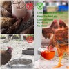 Automatic Chicken Waterer Cups, 6-Pack No Waste Poultry Watering System