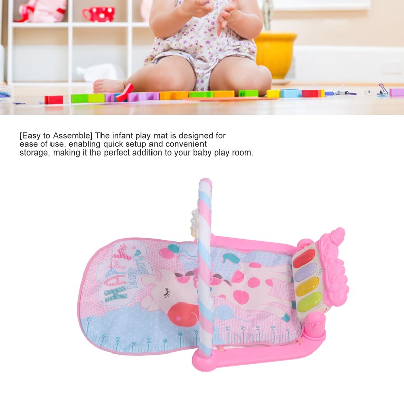 Baby Play Mat Multi Functional Play Piano Activity Gym Mat