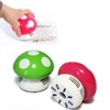 Kuuleyn Mini Cute Table Dust Vaccum Cleaner,Portable Desk Dust Cleaner,Corner Desk Vaccum Cleaner,Desk Vacuum Cleaner Mini,Desktop Gadgets Mushroom Shaped