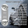 SWQS 12PCS ES75120 5.3 LS Exhaust Manifold Bolts, 10.9 Header