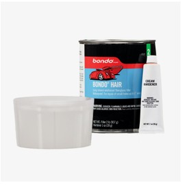 Bondo Bondo-Hair Long Strand Fiberglass Reinforced Filler, 00762, 1 Quart