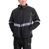 RefrigiWear Water-Resistant Enhanced Visibility Insulated Softshell Jacket with Silver Reflective