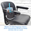 AlveyTech Unbreakable Universal Fabric Cup Holder - For Mobility Scooters,