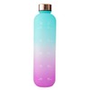 Drink Bottle with Time Marker, Drink Bottle, Blue x Purple