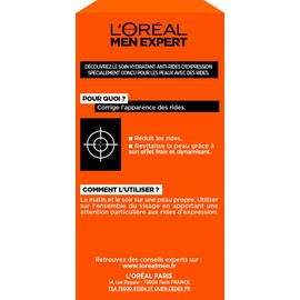 L'L' Oréal - Men Expert - Anti-Wrinkle Care - 50 ml