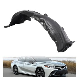 JMTAAT Front Fender Liner Inner Panel Compatible with 2018-2024 Toyota Camry SE XSE TRD w/o Insulation Foam Replacement for TO1249214 5387506320 Wheel Liner Splash Shields Guard Passenger Side