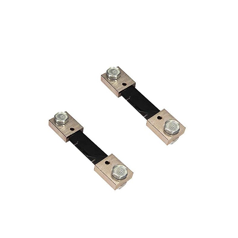 WINGONEER 2Pcs FL-2 100A 75MV DC Current Shunt Resistor for