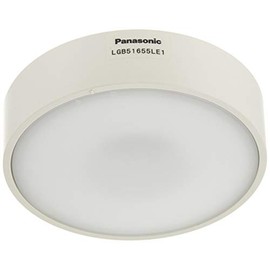 Panasonic LGB51655LE1 Down Ceiling Light, Direct Attachment, 60 Shape, White