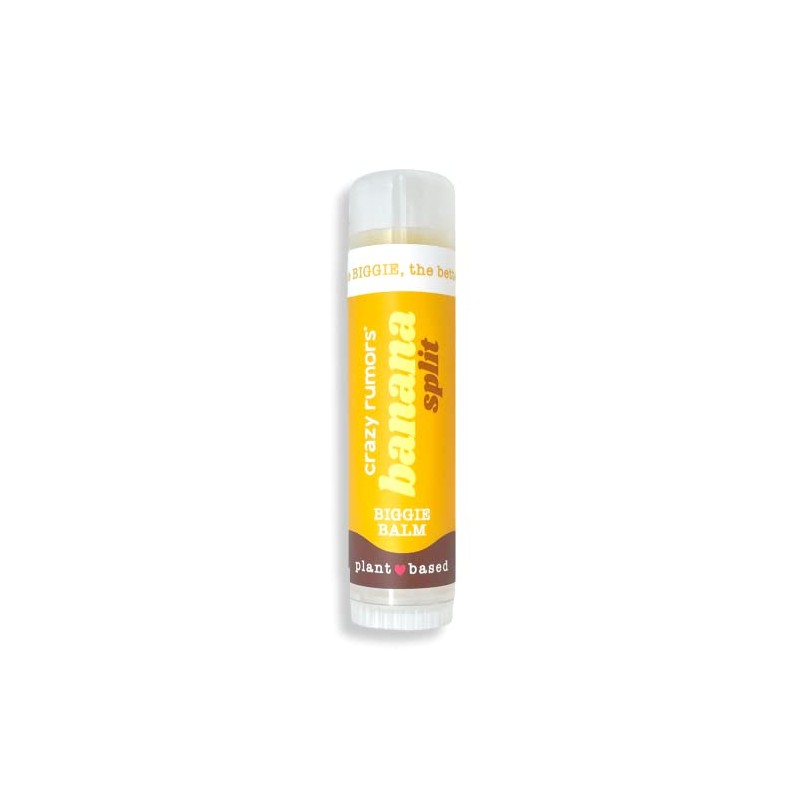 Crazy Rumors Banana Split BIGGIE Soothing Lip Balm Stick for