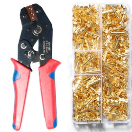 U Shape Copper Ring Terminals Crimp Wire Non-Insulated Cable Wire Spade Electric Butt Connector Electricity Automotive