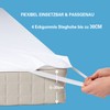Beedsooth Mattress Protector 200 x 200 cm Waterproof Incontinence Pad