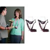 WineYoke Party Time Hand Free Wine Glass Holder Necklace -