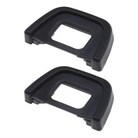 YINETTECH Pack of 2 DK-20 Camera Eyecup Eyepiece Viewfinder Protection Replacement Part Compatible with D750 D90 D300s D610 D600 D7100 D80 D200