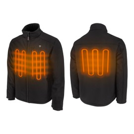 Radians Men's Standard Heated Apparel-Jackets, Black