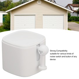 Pulsador de Botón de Interruptor Inteligente, para Tuya Smart Home Finger Robot Switch Inalámbrico Bluetooth APLICACIÓN Control Remoto Interruptor Soporte Temporización Control de Voz(Blanco)