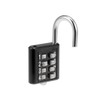 sourcing map 8-Digit Combination Padlock Push Button Lock for Locker