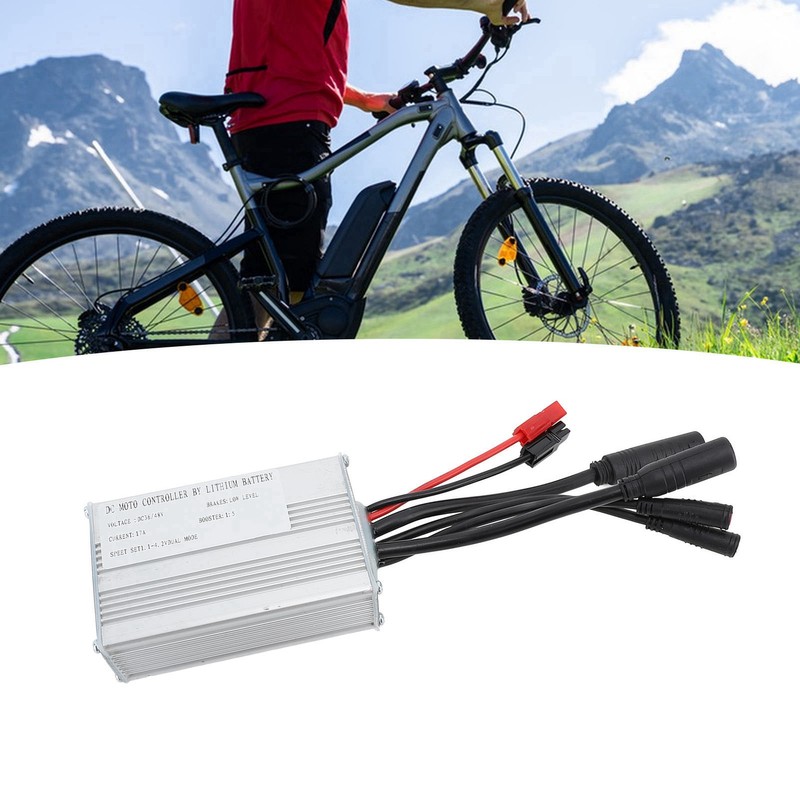 Electric Bike Motor Controller 17A Waterproof Brushless Square Wave Controller