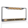 Fastasticdeals Metal Insert License Plate Frame Cookie Monster Weatherproof Car