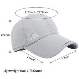 Running Hat Outdoor Sun Protection Hat Mesh Quick Dry Hat Thin Cool Baseball Cap