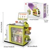 Simulated Cash Register Toy Set, 48pcs/set Pretend Play Set, Including