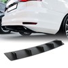 31"x7" Rear Bumper Diffuser Fin Splitter Spoiler Lip For Hyundai