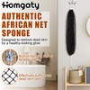 Homgaty African Net Sponge 2 Pack - Exfoliating Bath Sponge